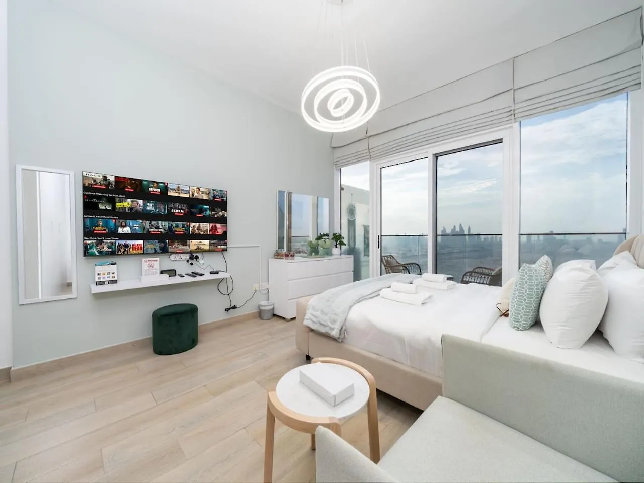 Elegant Studio In Bloom Jvc With High-End Finishes Dubai Apartment